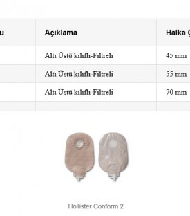 HOLLISTER Kolostomi Ürünleri
