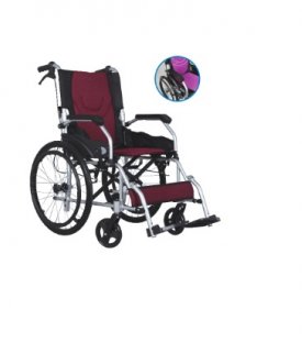 Katlanabilir Sırtlı Özellikli Alüminyum Tekerlekli Sandalye